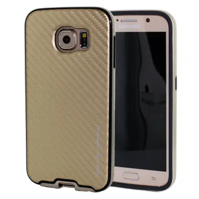 Mercury Bumper Skin Skal till Samsung Galaxy S6 - Guld