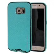 Mercury Bumper Skin Skal till Samsung Galaxy S6 - Turkos