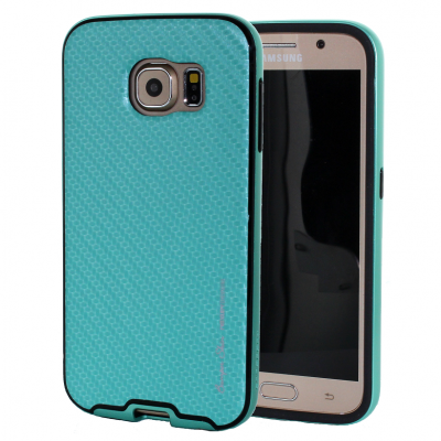Mercury Bumper Skin Skal till Samsung Galaxy S6 - Turkos