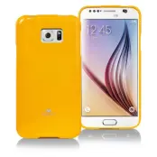 Mercury Jelly Flexicase Skal till Samsung Galaxy S6 - Gul