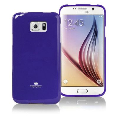 Mercury Jelly Flexicase Skal till Samsung Galaxy S6 - Lila