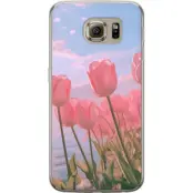 Mobilskal till Samsung Galaxy S6 med Rosa Tulpaner