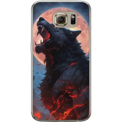 Mobilskal till Samsung Galaxy S6 med Ylande varg