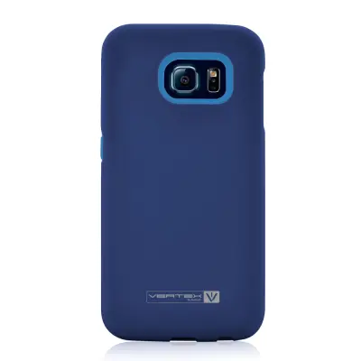 Naztech Vertex 3-Layer Skal till Samsung Galaxy S6 + Skärmskydd (Blå)