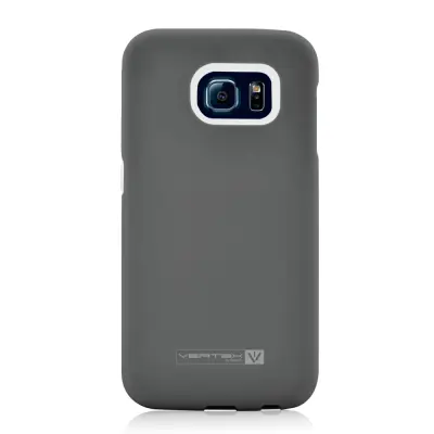 Naztech Vertex 3-Layer Skal till Samsung Galaxy S6 + Skärmskydd (Grå)