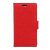 Plånboksfodral till Samsung Galaxy S6 Active - Röd