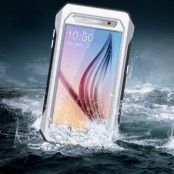 RIYO Vattentätt skal till Samsung Galaxy S6 - Silver