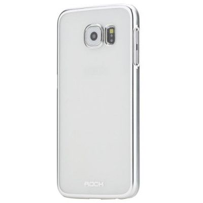 Rock Neon Series Baksideskal till Samsung Galaxy S6 - Silver