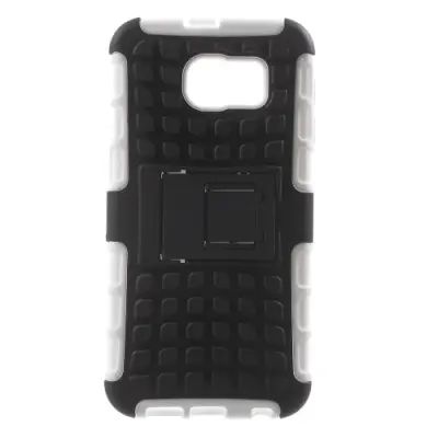 Rugged Skal till Samsung Galaxy S6 - Vit