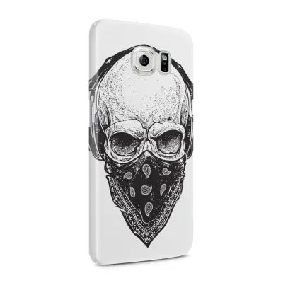Skal till Samsung Galaxy S6 - Bandana Skull