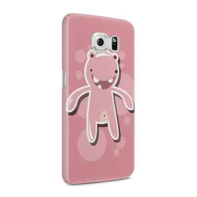 Skal till Samsung Galaxy S6 - Bubbelmonster - Rosa