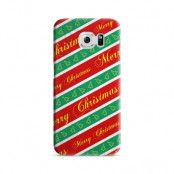 Skal till Samsung Galaxy S6 - Christmas Wrapping Paper