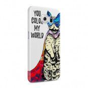 Skal till Samsung Galaxy S6 - Color my world - Katt