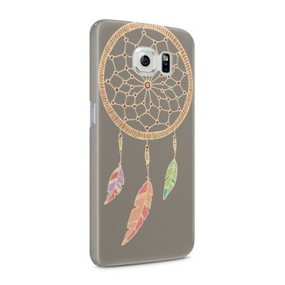 Skal till Samsung Galaxy S6 - Drömfångare - Brun