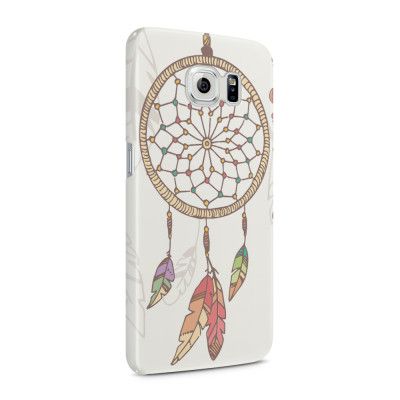 Skal till Samsung Galaxy S6 - Drömfångare - Vit