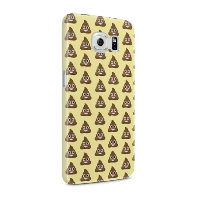Skal till Samsung Galaxy S6 - Emoji - Bajs