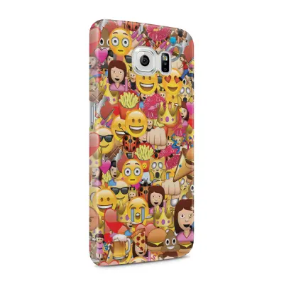 Skal till Samsung Galaxy S6 - Emoji - Kollage