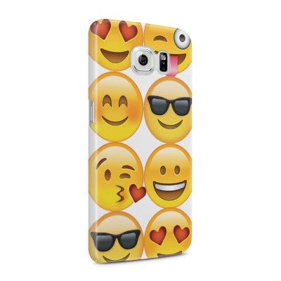 Skal till Samsung Galaxy S6 - Emoji - Smileys