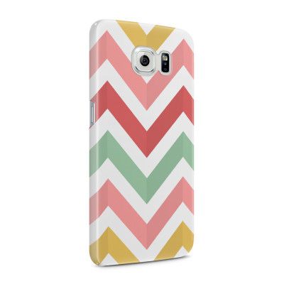 Skal till Samsung Galaxy S6 - Färgade ränder