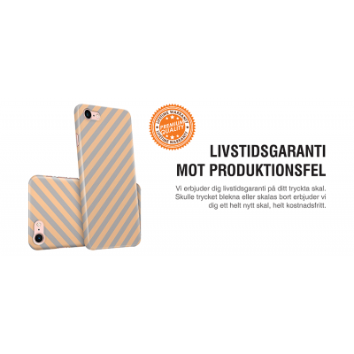 Skal till Samsung Galaxy S6 - Fläckar - Svart