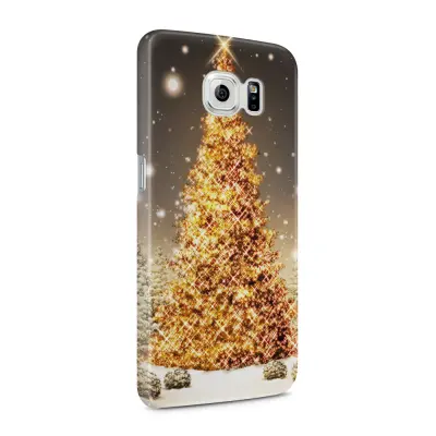 Skal till Samsung Galaxy S6 - Glimmrande Julgran