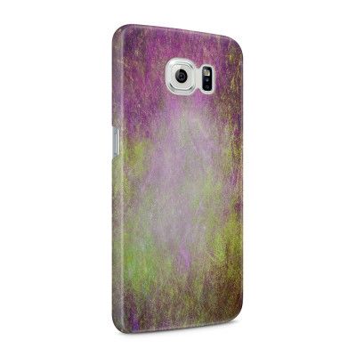 Skal till Samsung Galaxy S6 - Grunge texture - Lila