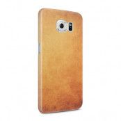 Skal till Samsung Galaxy S6 - Grunge texture - Orange