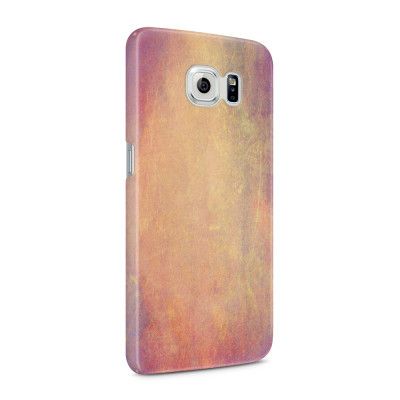 Skal till Samsung Galaxy S6 - Grunge texture - Persika
