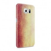 Skal till Samsung Galaxy S6 - Grunge texture - Röd