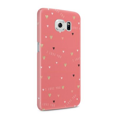 Skal till Samsung Galaxy S6 - Hjärtan