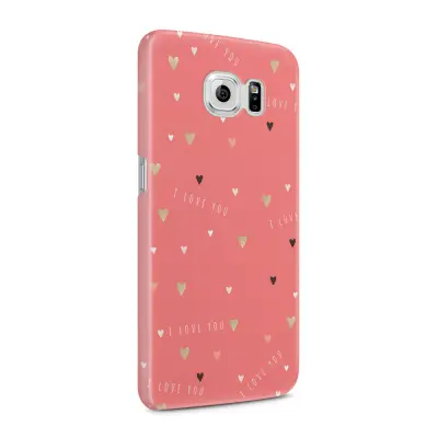 Skal till Samsung Galaxy S6 - Hjärtan