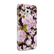 Skal till Samsung Galaxy S6 - Hortensia - Svart