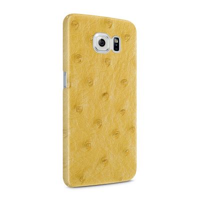 Skal till Samsung Galaxy S6 - Knottrig - Gul