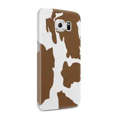 Skal till Samsung Galaxy S6 - Kossa - Brun