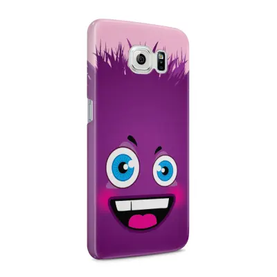 Skal till Samsung Galaxy S6 - Lila monster