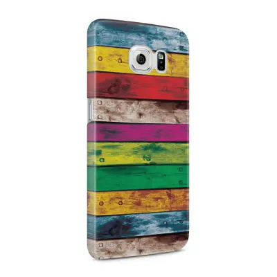 Skal till Samsung Galaxy S6 - Målade brädor