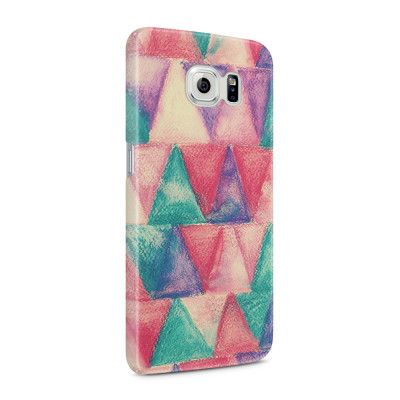 Skal till Samsung Galaxy S6 - Målning- Trianglar