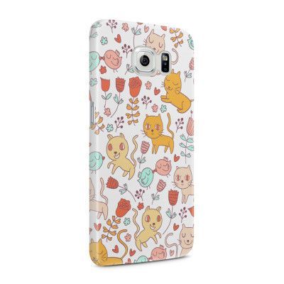 Skal till Samsung Galaxy S6 - Mönster - Kattunge