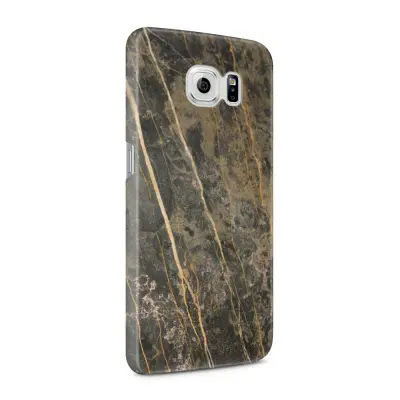 Skal till Samsung Galaxy S6 - Marble - Brun