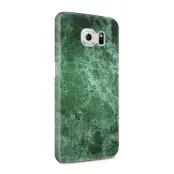 Skal till Samsung Galaxy S6 - Marble - Grön