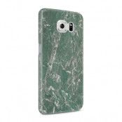 Skal till Samsung Galaxy S6 - Marble - Grön