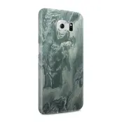 Skal till Samsung Galaxy S6 - Marble - Grön