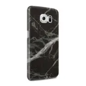 Skal till Samsung Galaxy S6 - Marble - Svart