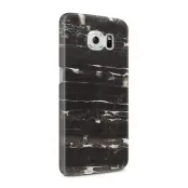 Skal till Samsung Galaxy S6 - Marble - Svart