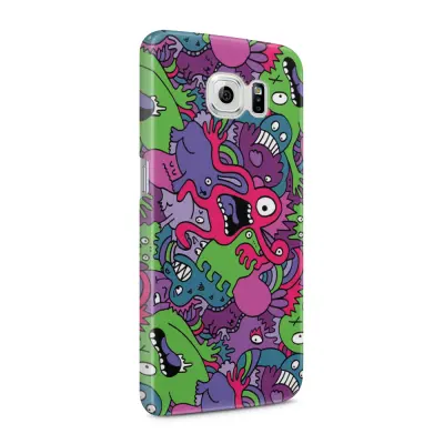Skal till Samsung Galaxy S6 - Monster collage