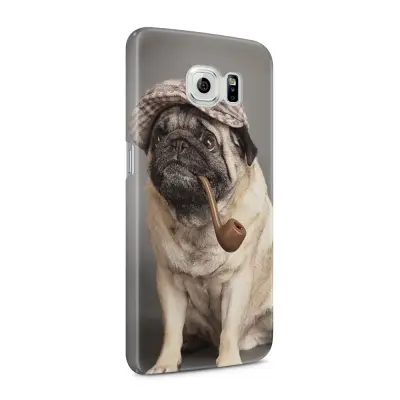 Skal till Samsung Galaxy S6 - Mops med keps