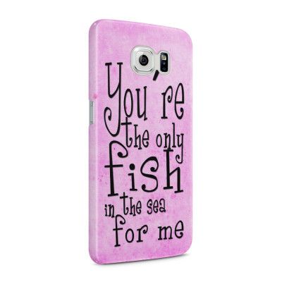 Skal till Samsung Galaxy S6 - Only Fish Pink