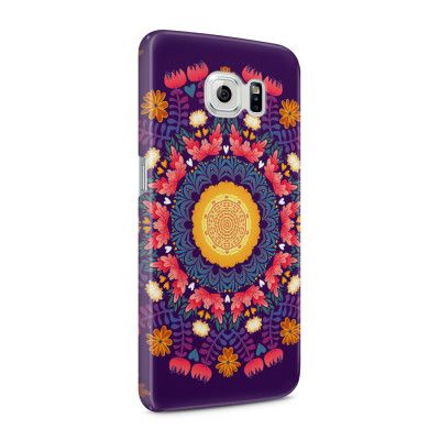 Skal till Samsung Galaxy S6 - Orientalisk blomma