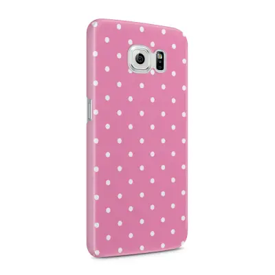 Skal till Samsung Galaxy S6 - Polka - Lila