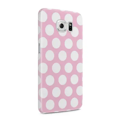 Skal till Samsung Galaxy S6 - Polka - Rosa